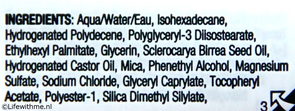 Body Shop BB cream ingredienten