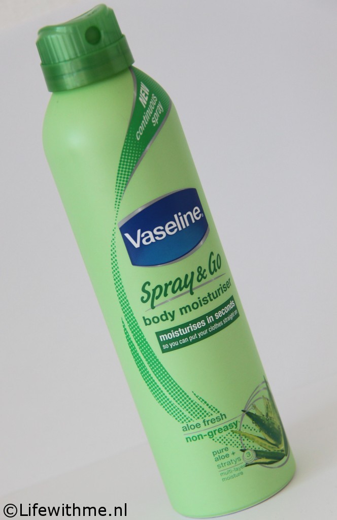 Vaseline Spray & Go moisturizer