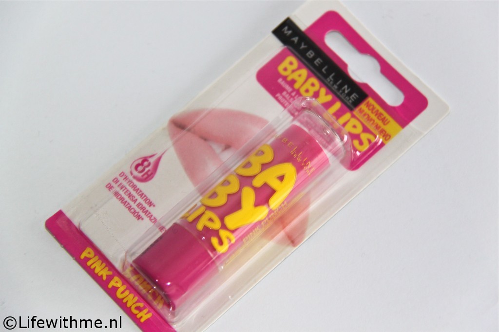 Maybelline baby lips pink punch verpakking