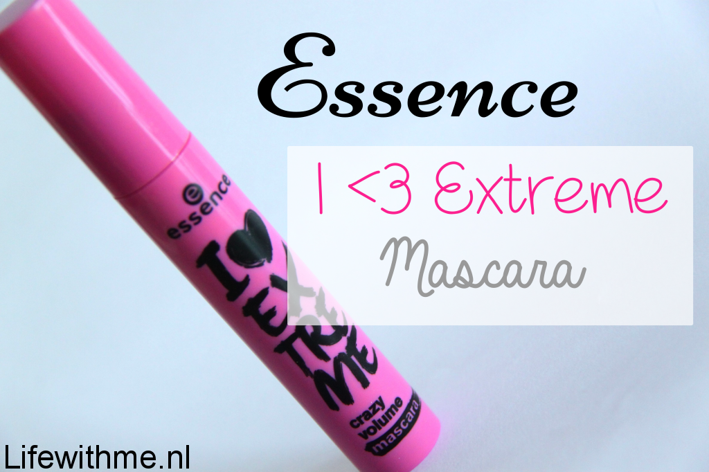 Essence I Love Extreme mascara verpakking