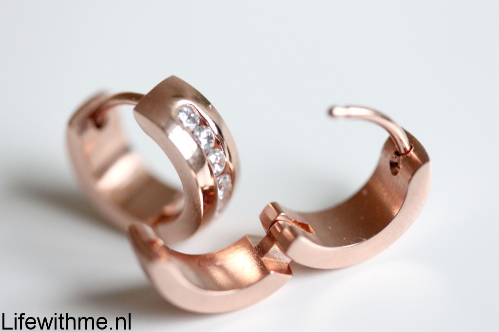lucardi-rose-gold-earrings